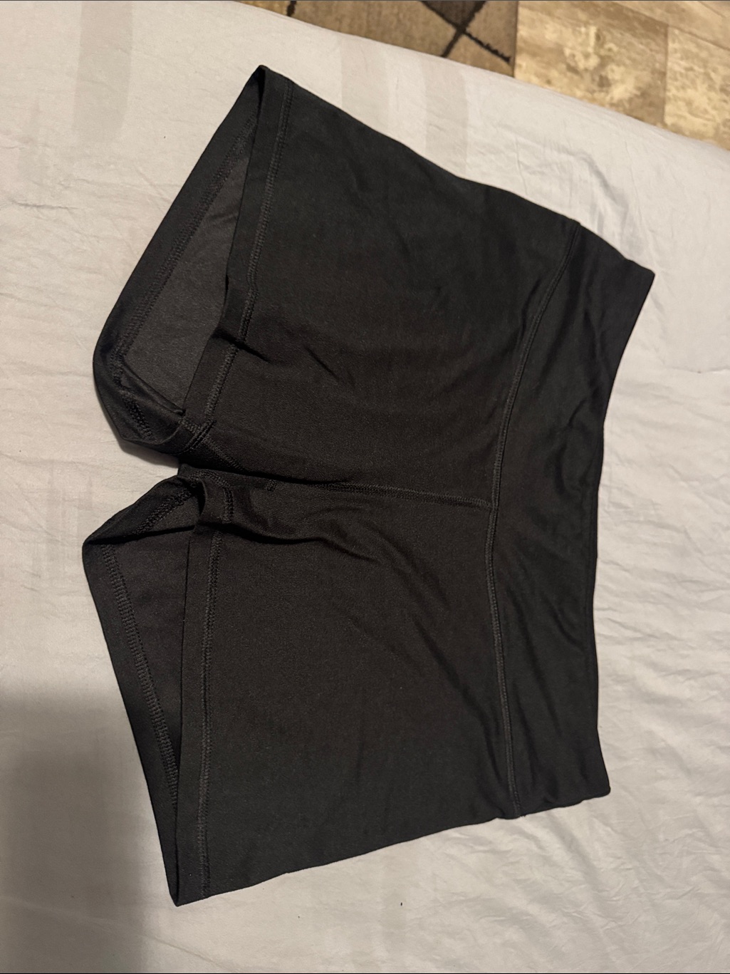 Sport Tek Black Stretch HighRise Athletic Shorts